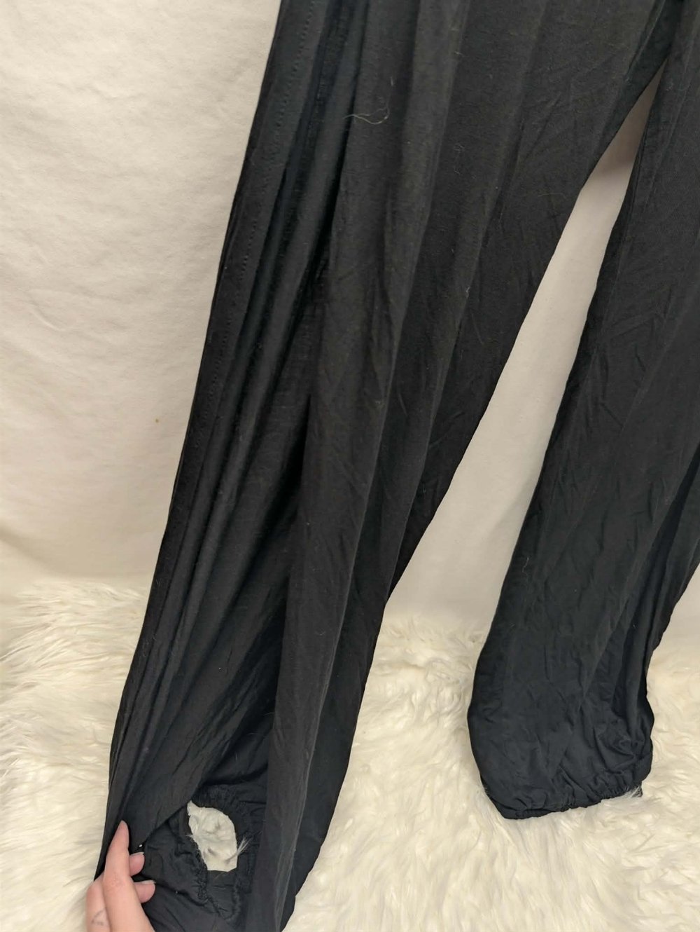 ✨️Nwot Black Wide-Leg Palazzo Pants for Women - Picture 2 of 5